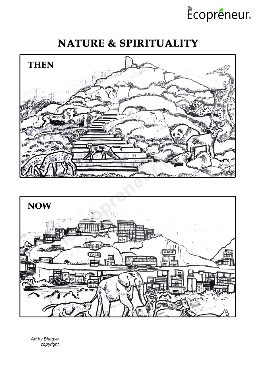 How nature and spirituality are evolving over the time? #storyboard