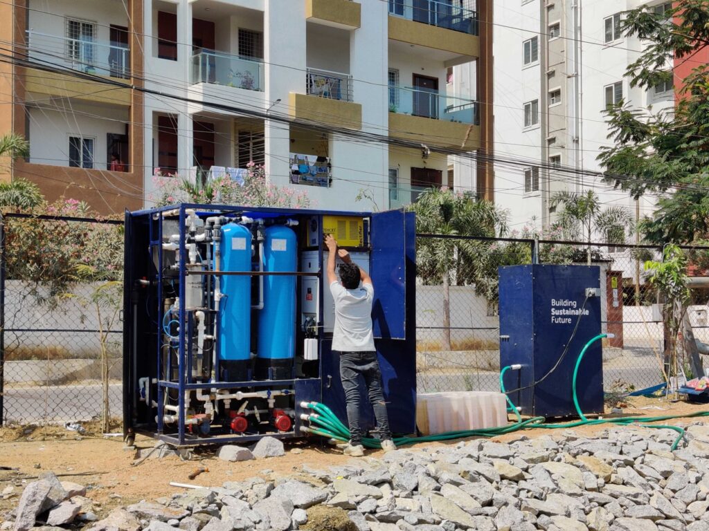 Indra Water: Smart water systems for treating domestic and Industrial waste water