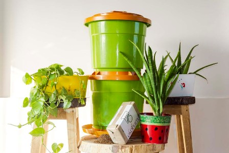 Composting Bins for Hassle-free Composting Experience to Deal with Residential Waste at Source